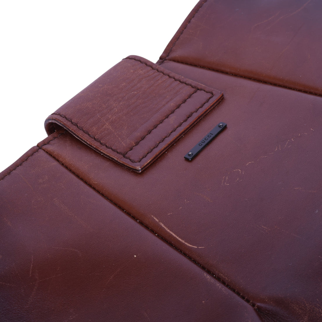 Gradient Schoudertas Bruin Leer (Tom Ford era)