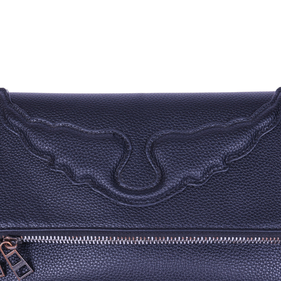 Rock Wings Clutch - Zwart