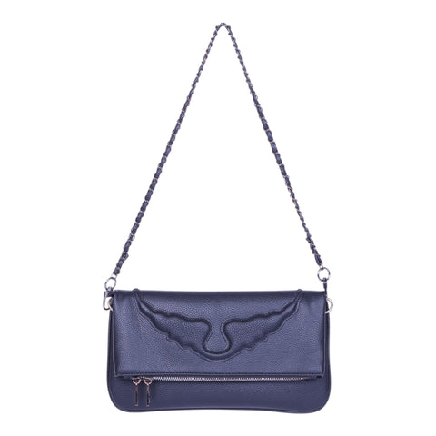 Rock Wings Clutch - Zwart