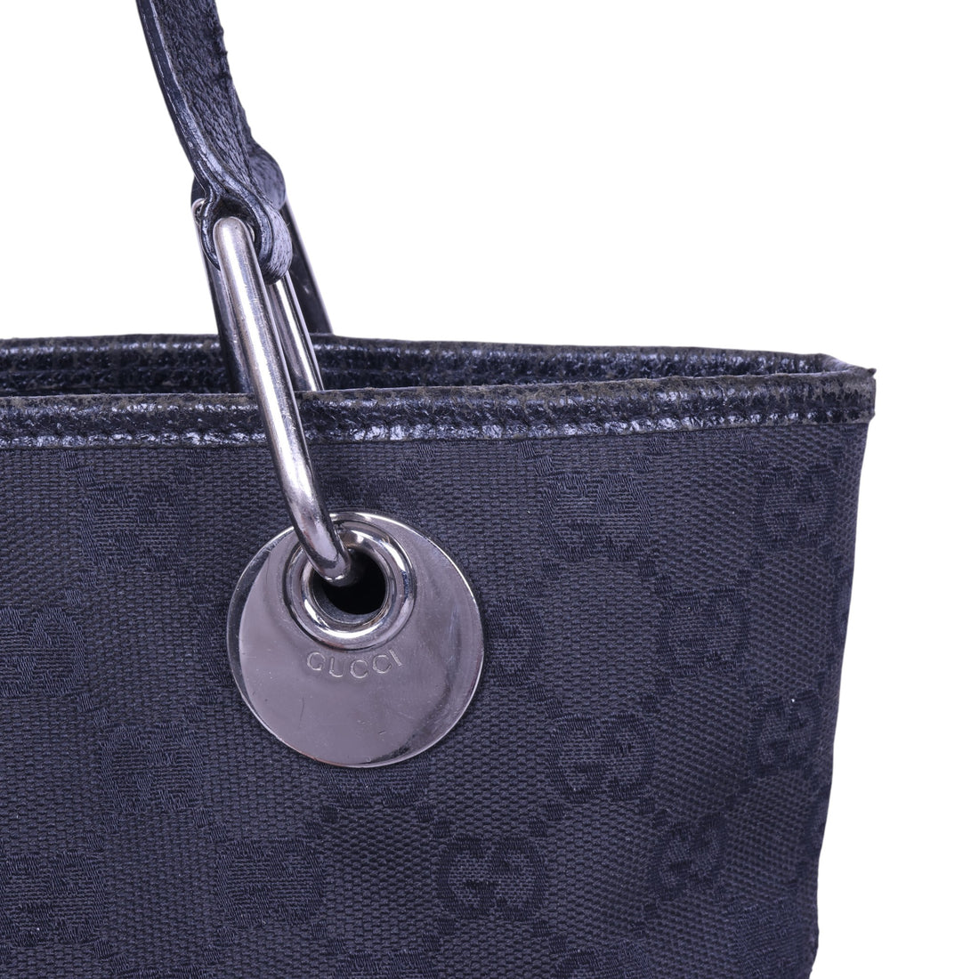 Eclipse Small Tote GG Canvas Zwart