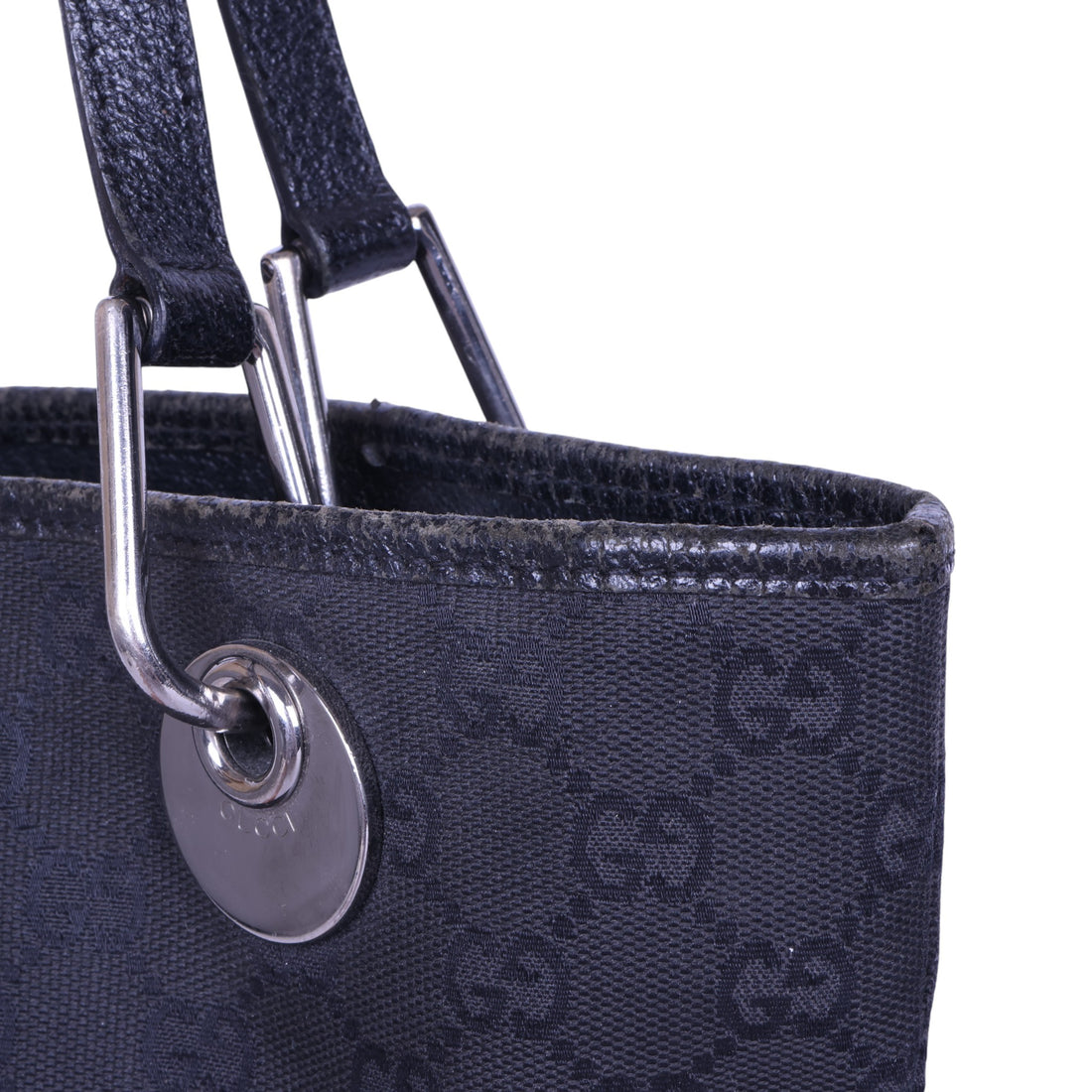 Eclipse Small Tote GG Canvas Zwart