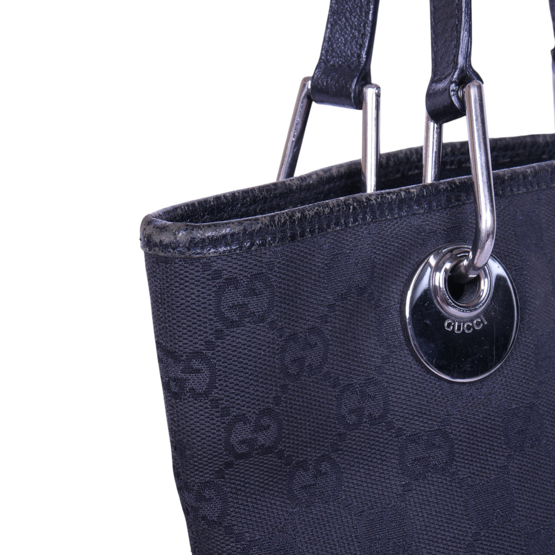 Eclipse Small Tote GG Canvas Zwart