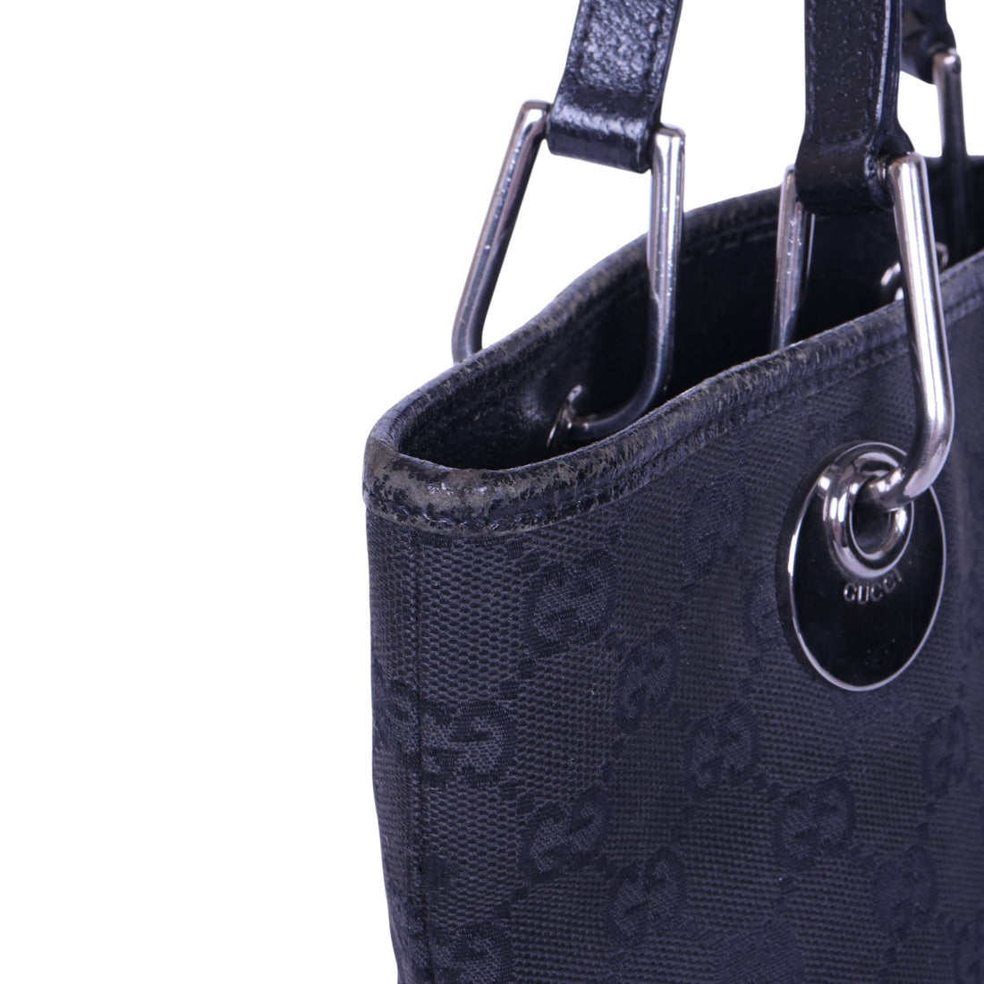 Eclipse Small Tote GG Canvas Zwart