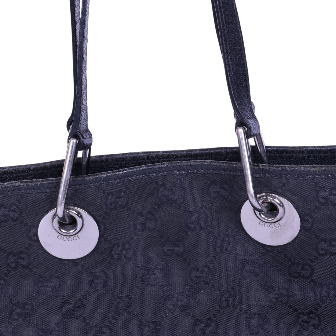 Eclipse Small Tote GG Canvas Zwart