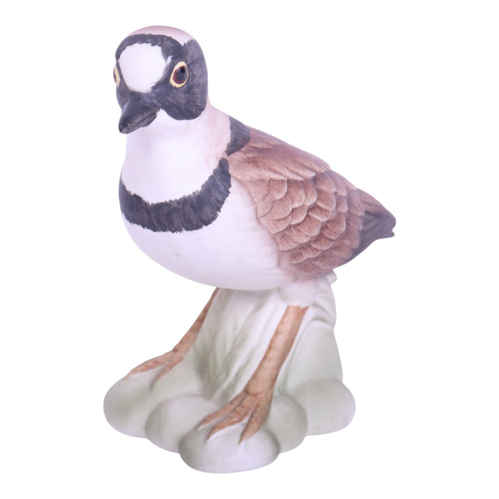 Kleine Plevier Beeldje - Vogel des Jahres 1993 - Porselein