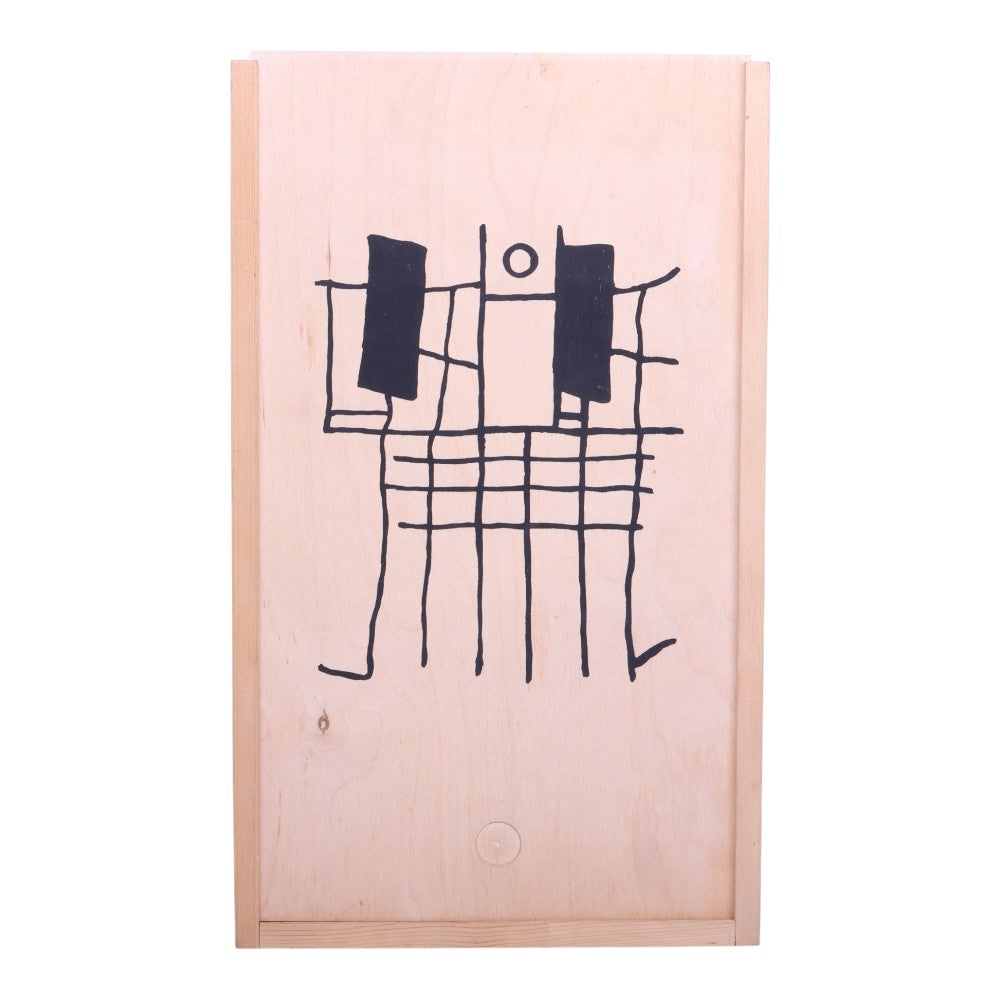 Handbeschilderd Kunstwerk op Leisteen - 5/33 (2001)