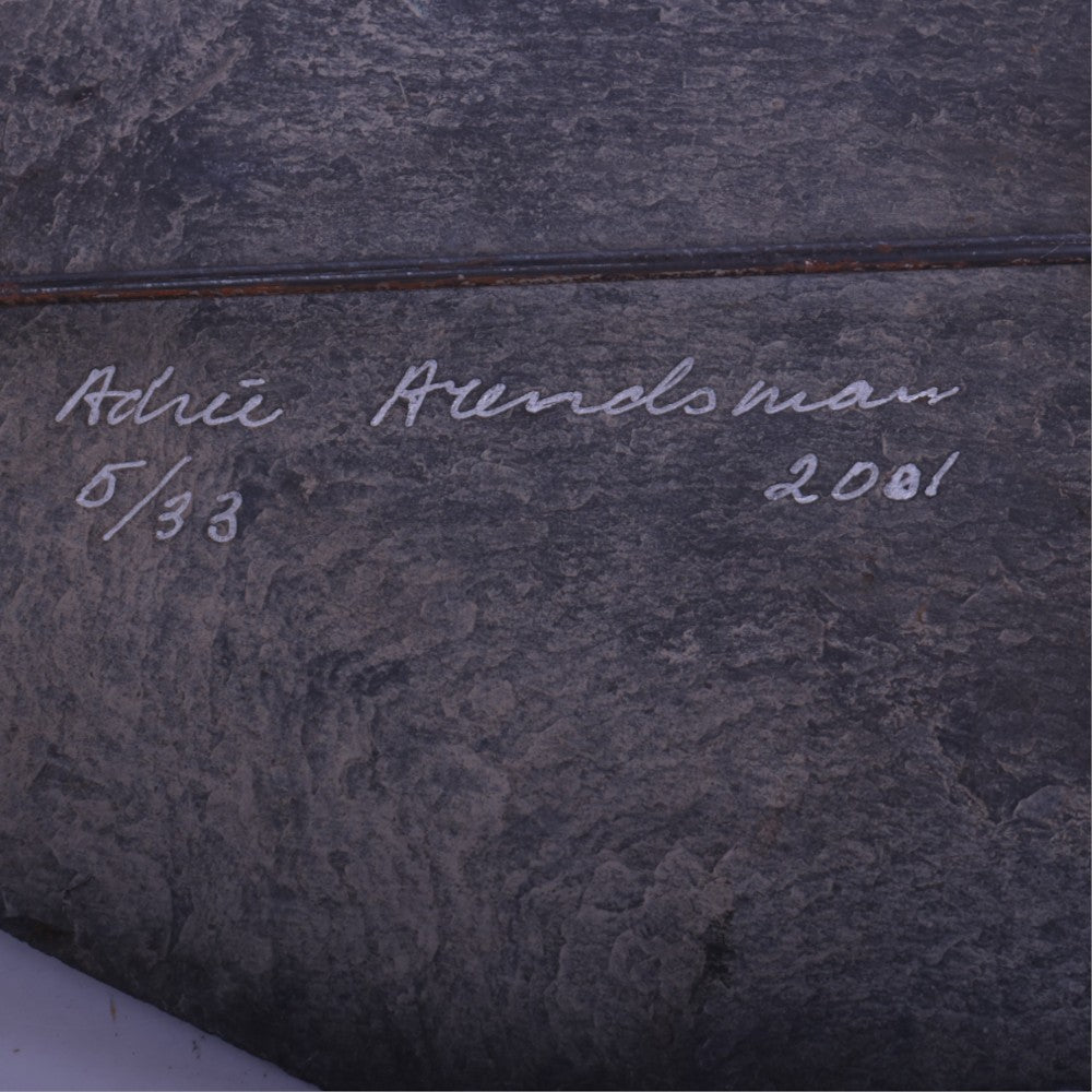 Handbeschilderd Kunstwerk op Leisteen - 5/33 (2001)