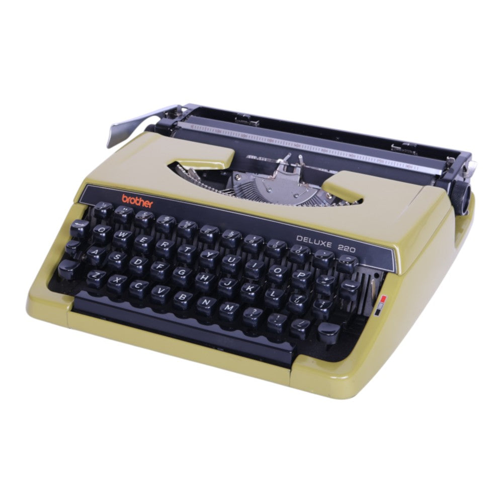 Deluxe 220 Reisschrijfmachine - Olijfgroen