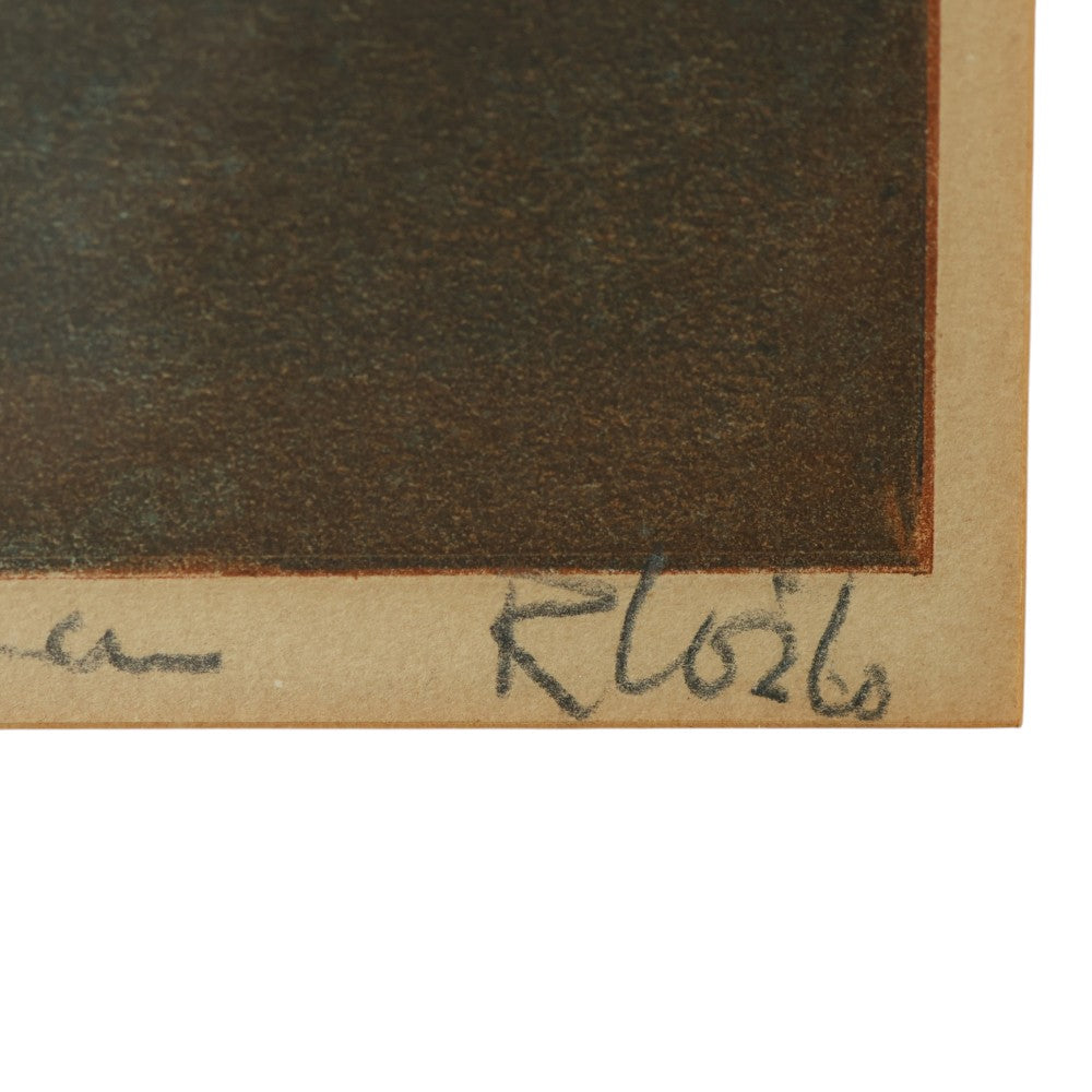 Arabische Ruiters te Paard - Ingelijste Kleurenets (Gesigneerd)