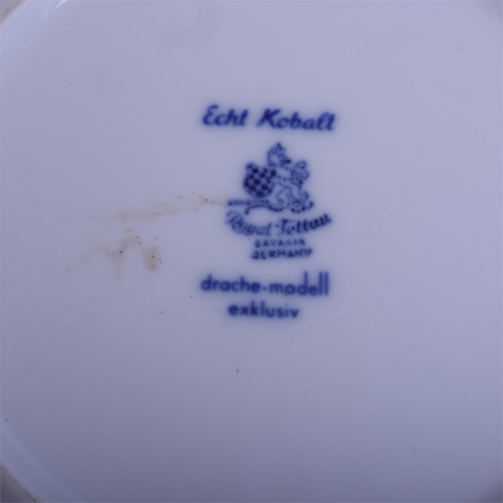 Zwiebelmuster Gebaksborden - Set van 6 - Echt Kobalt