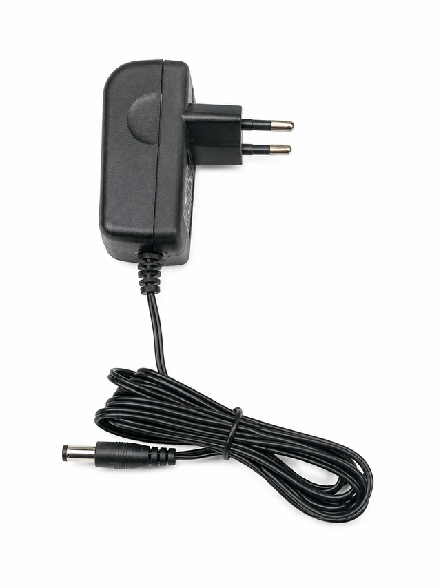 AC/DC netadapter 6V 1A 6W K06S060100G, zwart, stekkervoeding met EU-stekker en DC-plug, tweedehands