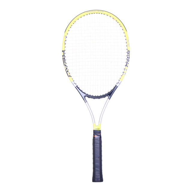 Head ProLite Titanium tennisracket, geel met zilver, heel racket van voren, tweedehands