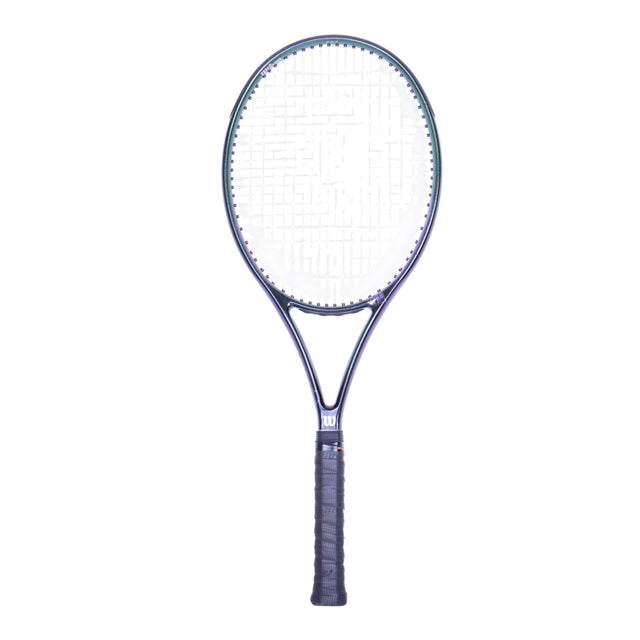 Wilson Profile 3.0 Aire Shell tennisracket, volledige voorkant met snaren, tweedehands