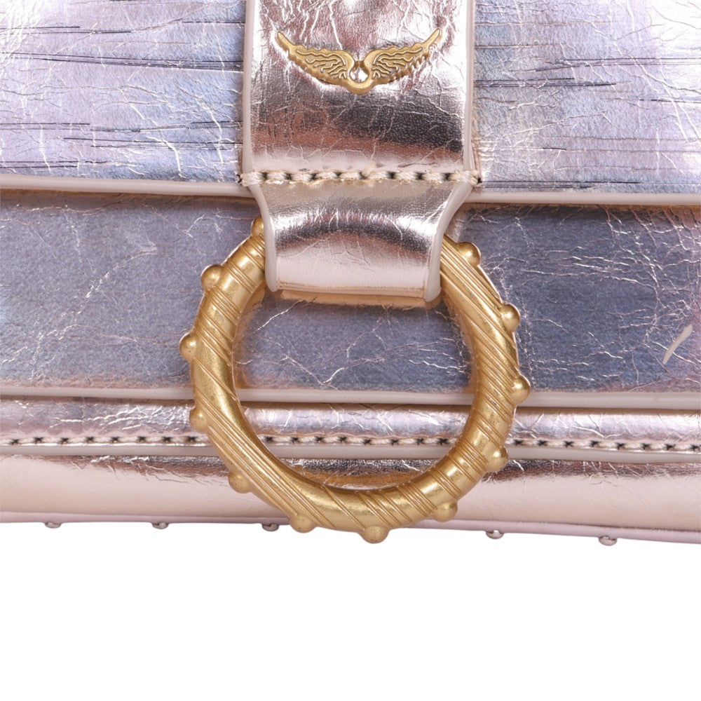 Kate Wallet Bag Metallic Goud