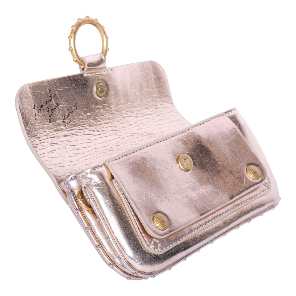 Kate Wallet Bag Metallic Goud