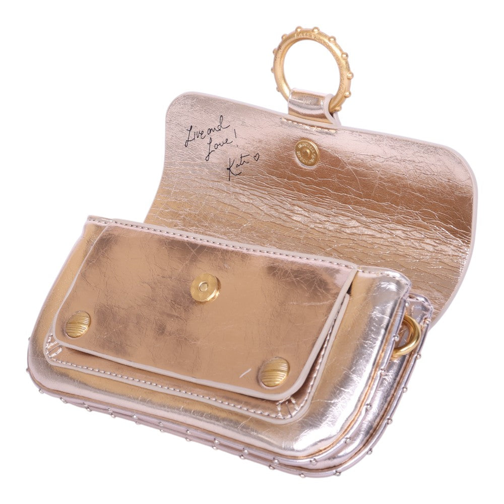 Kate Wallet Bag Metallic Goud