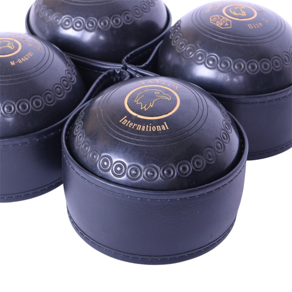 Lawn Bowls Set (4 stuks) - International - Size 3