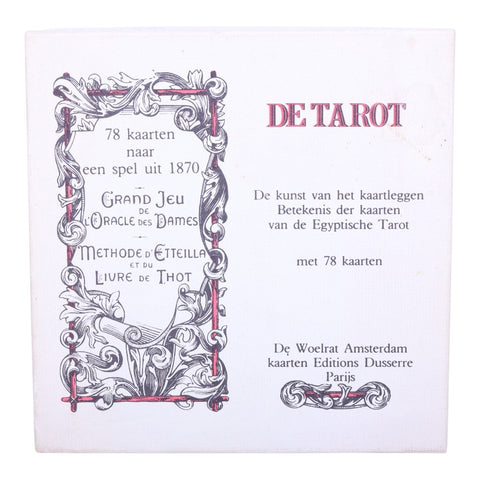 De Tarot - Grand Jeu de l'Oracle des Dames - 78 Egyptische Tarotkaarten