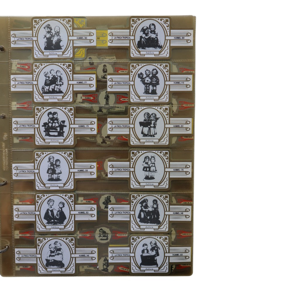 Verzamelalbum Sigarenbandjes - M.J. Hummel Figuren (Goebel Ordner)