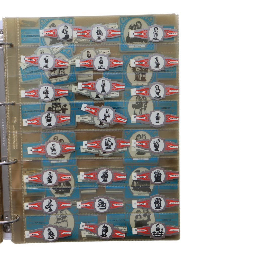 Verzamelalbum Sigarenbandjes - M.J. Hummel Figuren (Goebel Ordner)
