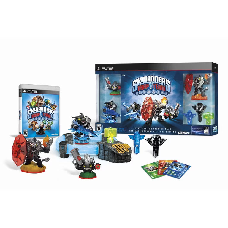 Skylanders: Trap Team: Starter Pack - Dark Edition - In doos