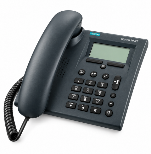 Gigaset 2000T DECT Tafeltelefoon met Verlicht Display en Handsfree (In doos)