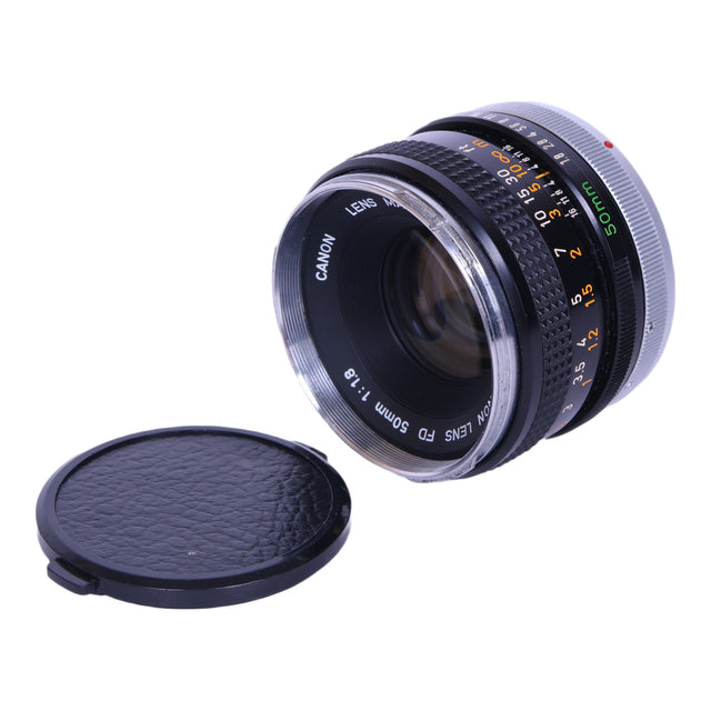 FD 50mm f/1.8 Chrome Nose Lens