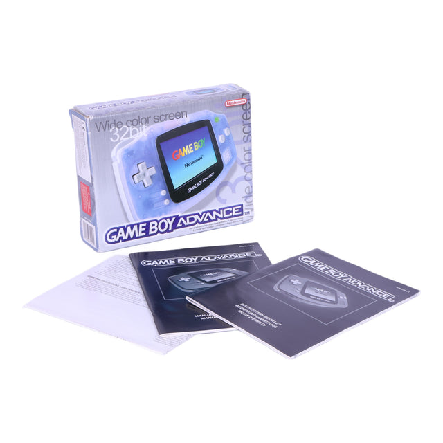 (LEGE DOOS) Game Boy Advance Console - Glacier/Doorzichtig + Handleiding