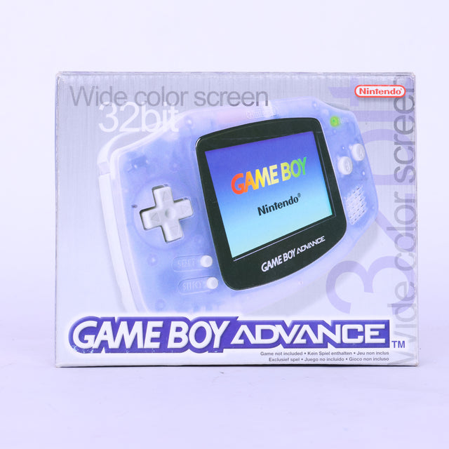 (LEGE DOOS) Game Boy Advance Console - Glacier/Doorzichtig