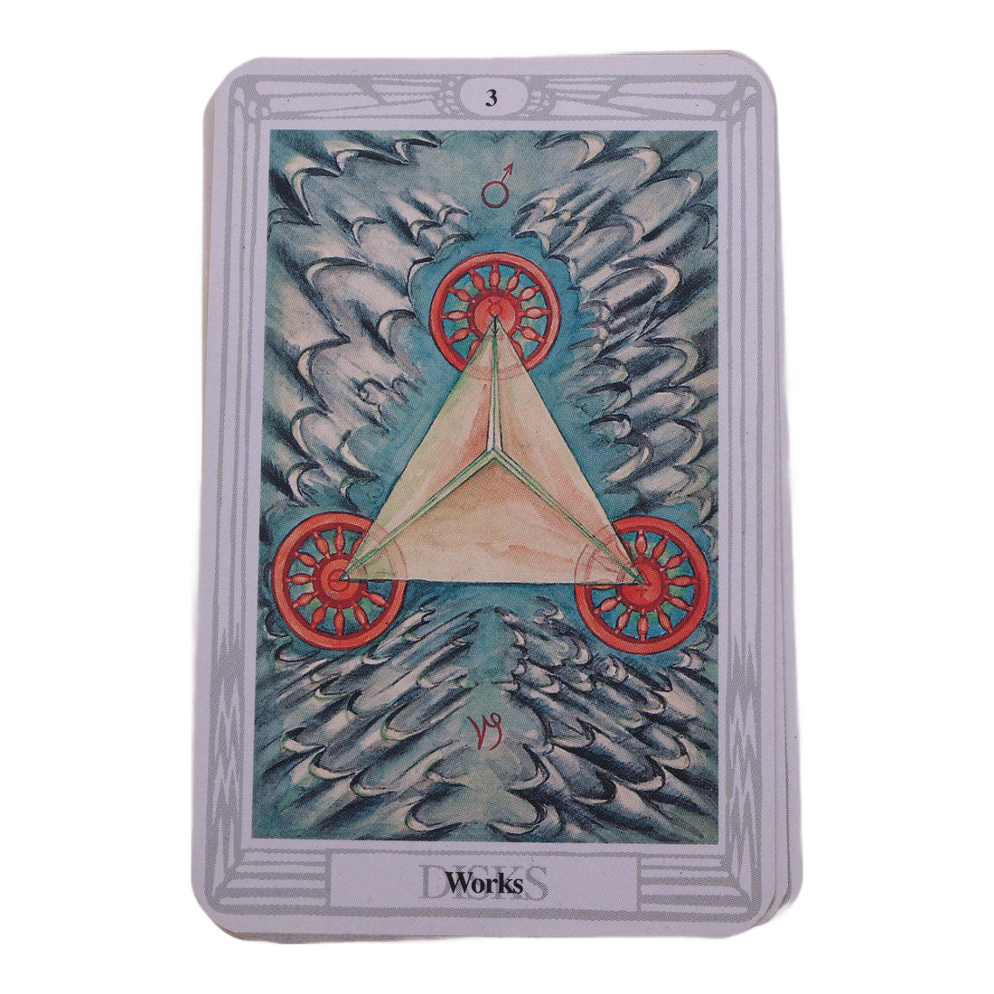 Aleister Crowley Thoth Tarot Pocket (1996) - Onvolledig Deck (76 Kaarten)