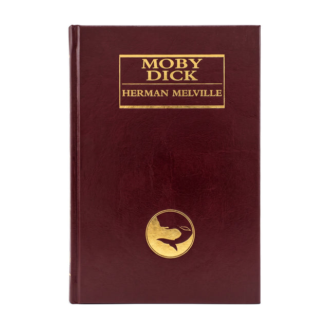 Moby Dick (Bordeauxrode hardcover met goudopdruk)