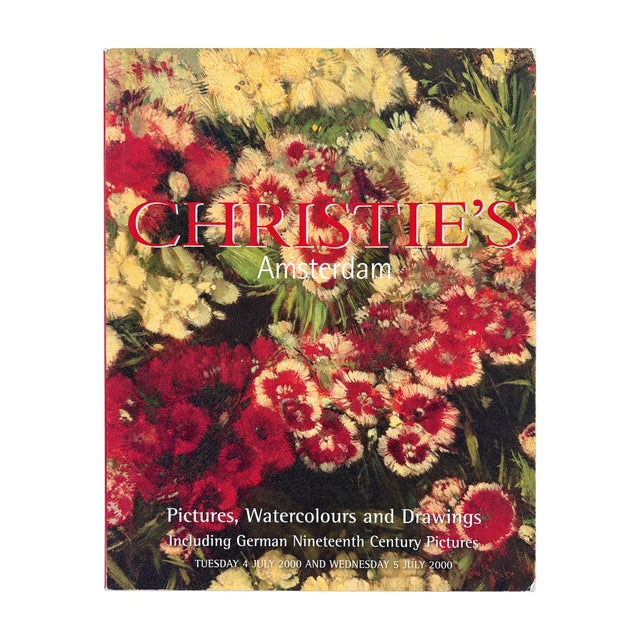 Christie's Amsterdam veilingcatalogus - Pictures, Watercolours and Drawings (4 & 5 juli 2000)