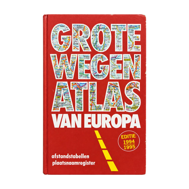 Grote Wegenatlas van Europa - Editie 1994/1995
