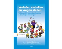 Boek-Verhalen vertellen en vragen stellen-tweedehands