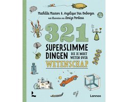 Boek-321 - de leukste weetjesboeken - 321 superslimme dingen die je moet weten over wetenschap-tweedehands