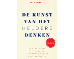 Boek-De kunst van het heldere denken-tweedehands