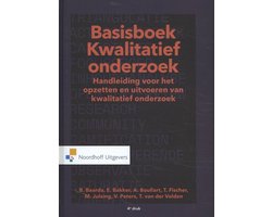 Boek-Basisboek Kwalitatief Onderzoek-tweedehands