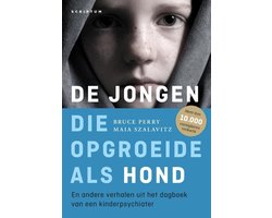 De jongen die opgroeide als hond, Bruce Perry en Maia Szalavitz, omslag met een kind met een capuchon, tweedehands