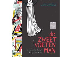 Boek-De zweetvoetenman-tweedehands