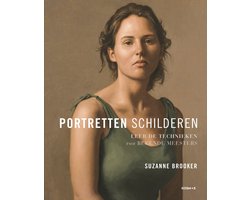 Boek-Portretten schilderen-tweedehands