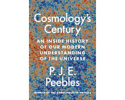 Cosmology's Century, P.J.E. Peebles, blauw-oranje gespikkelde omslag, tweedehands