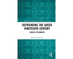 Befriending the Queer Nineteenth Century, Curious Attachments, Michael Borgstrom, turquoise omslag met patroon, tweedehands
