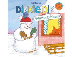 Boek-Dikkie Dik - Winterbibbers-tweedehands