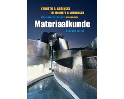 Materiaalkunde, Kenneth G. Budinski en Michael K. Budinski, omslag met een glanzend metalen gebouw, tweedehands