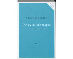 De gestalttherapie tussen toen en straks, Georges Lambrechts, boekomslag voorkant, tweedehands