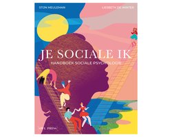Je sociale ik, handboek sociale psychologie, Stijn Meuleman en Liesbeth De Winter, roze-paarse omslag, tweedehands
