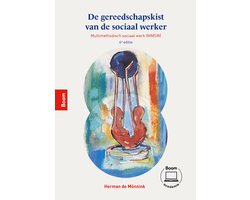 De gereedschapskist van de sociaal werker, Herman de Mönnink, boekomslag voorkant, tweedehands
