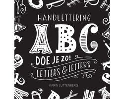 Boek-Handlettering ABC doe je zo!-tweedehands