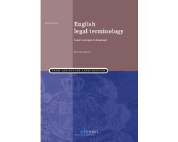 Boek-English Legal Terminology-tweedehands