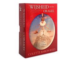 Wijsheid van het Orakel, Colette Baron-Reid, boekomslag voorkant met een doos met orakelkaarten, tweedehands
